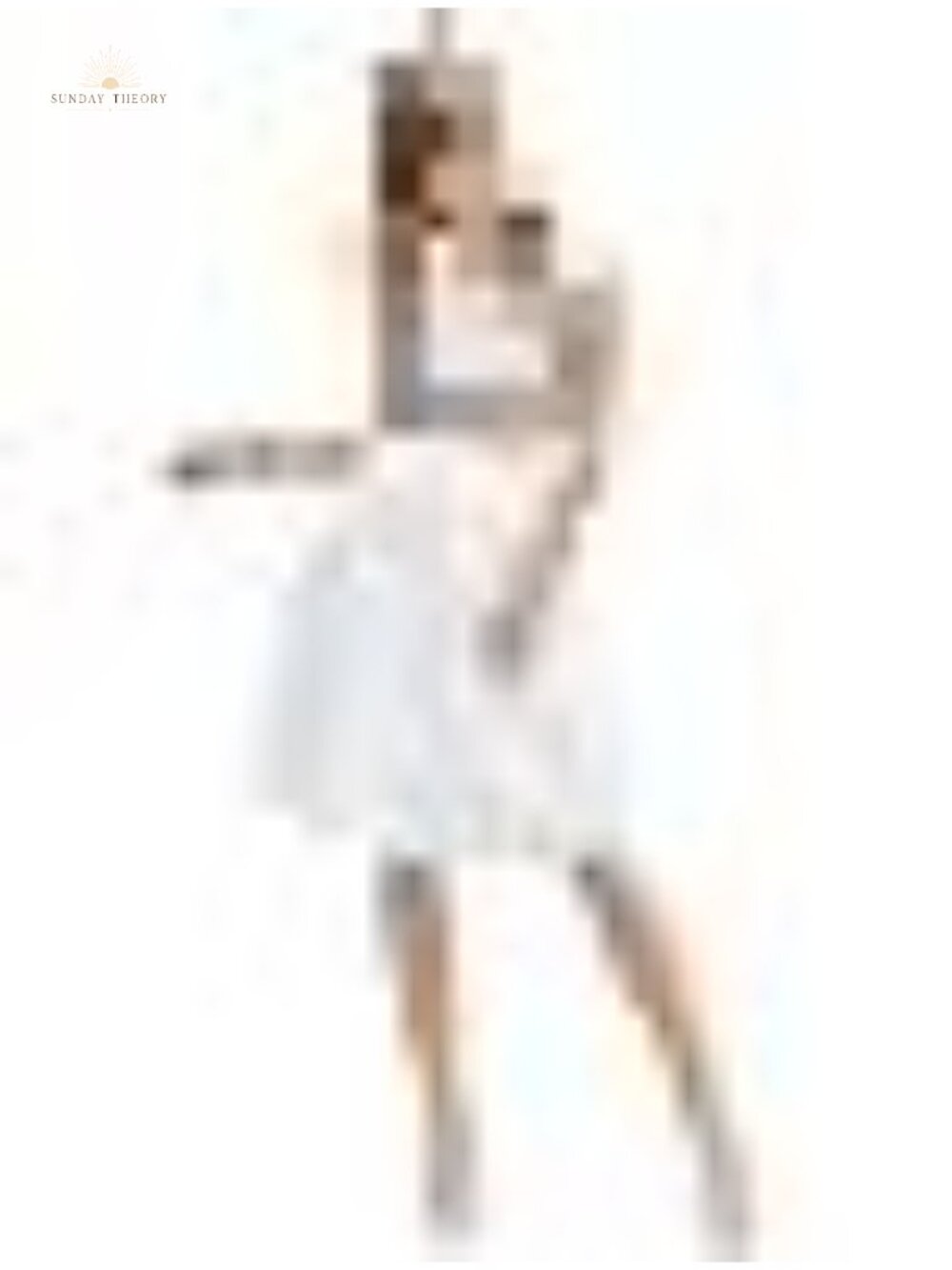 Women's 100% Cotton Embroidered A-Line Knee Length Skirt with Pockets